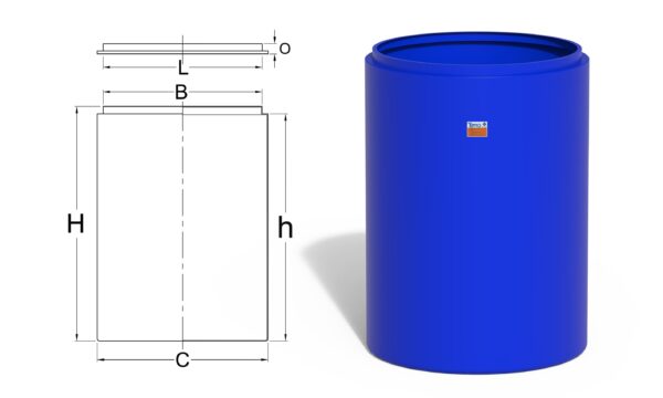 Bồn nhựa Pakco CON-A