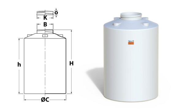 Bồn Pakco polyethylene CEN A