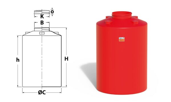 Bồn Pakco polyethylene CEN A