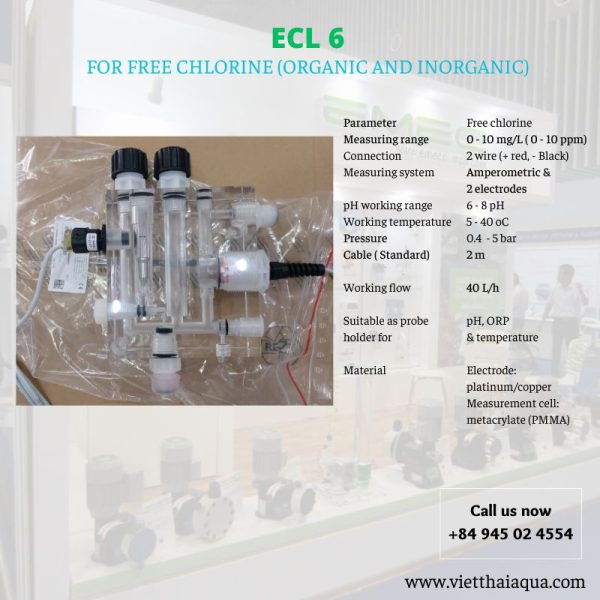 Đầu Dò Chlorine ECL