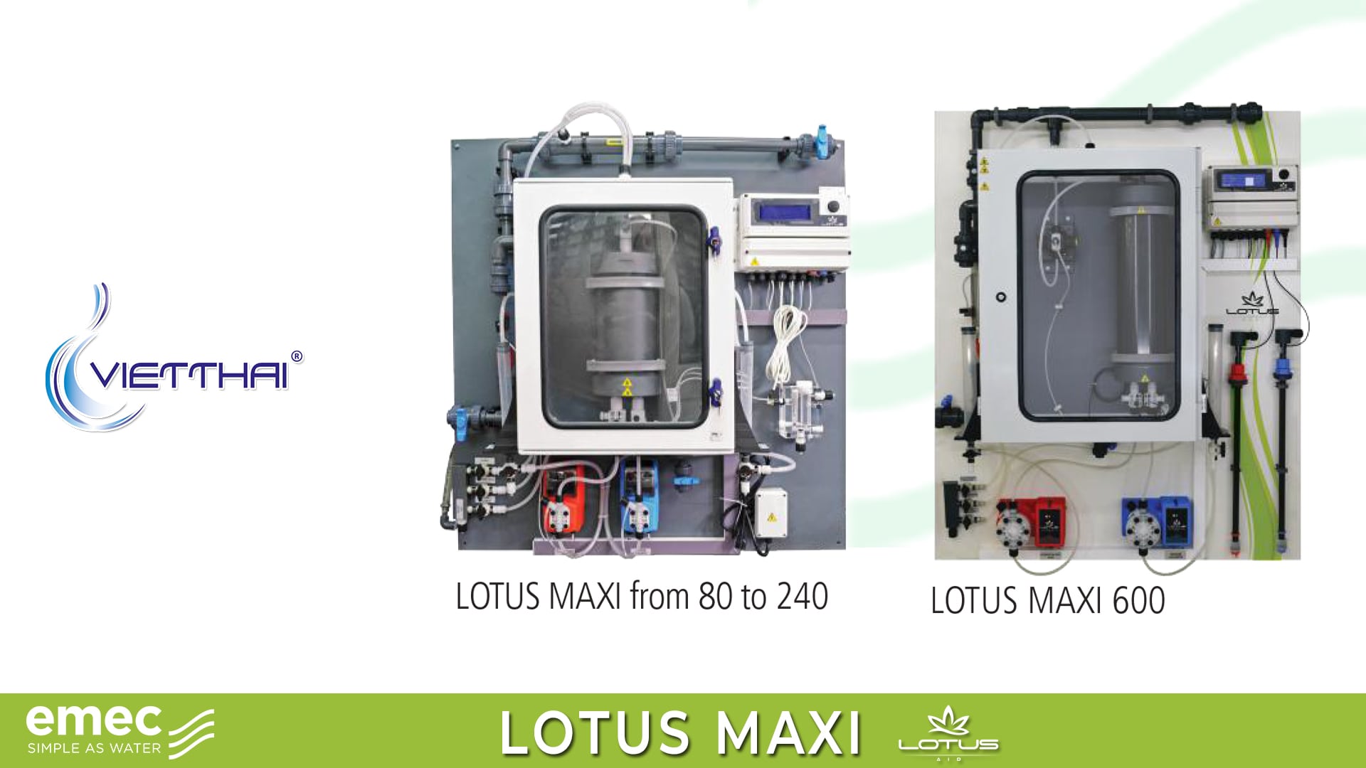 hệ thống khử trùng nước Lotus Maxi